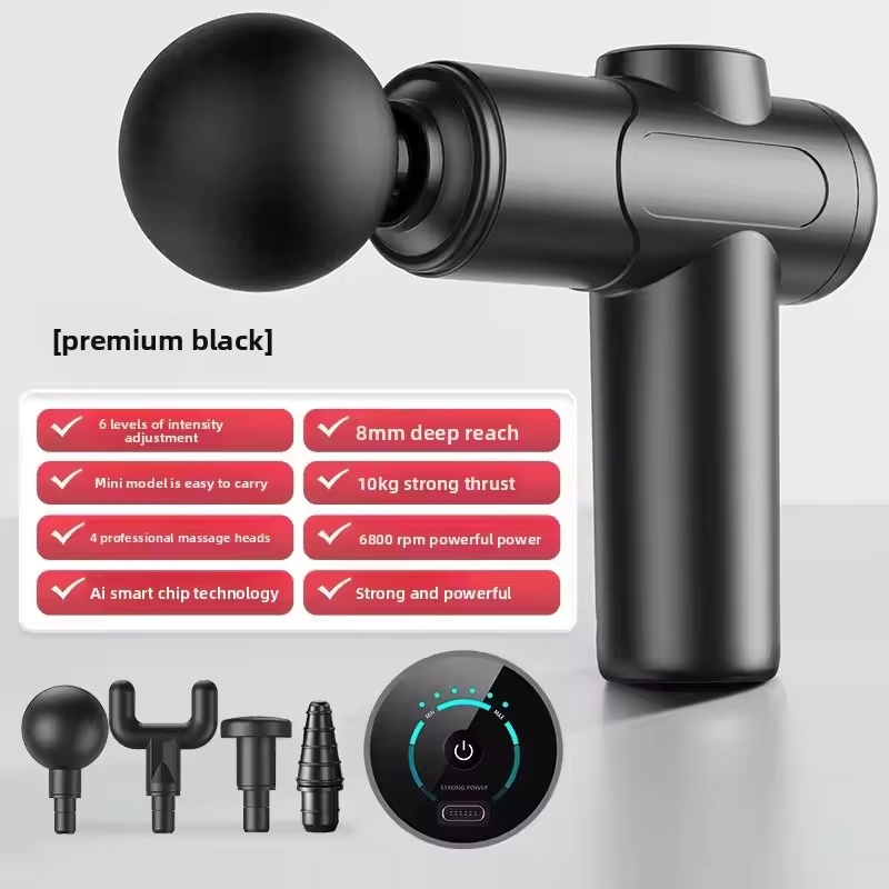 Massage Gun Percussion Deep Tissue - مسدس تدليك، تدليك عميق للأنسجة للرياضيين