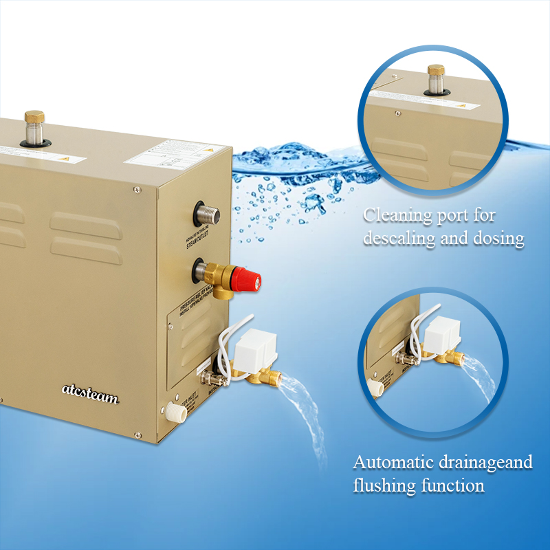 مولد بخار للحمامات بقوة 9 كيلو - مراجعة Steam Sauna Generator 9Kw وسعره