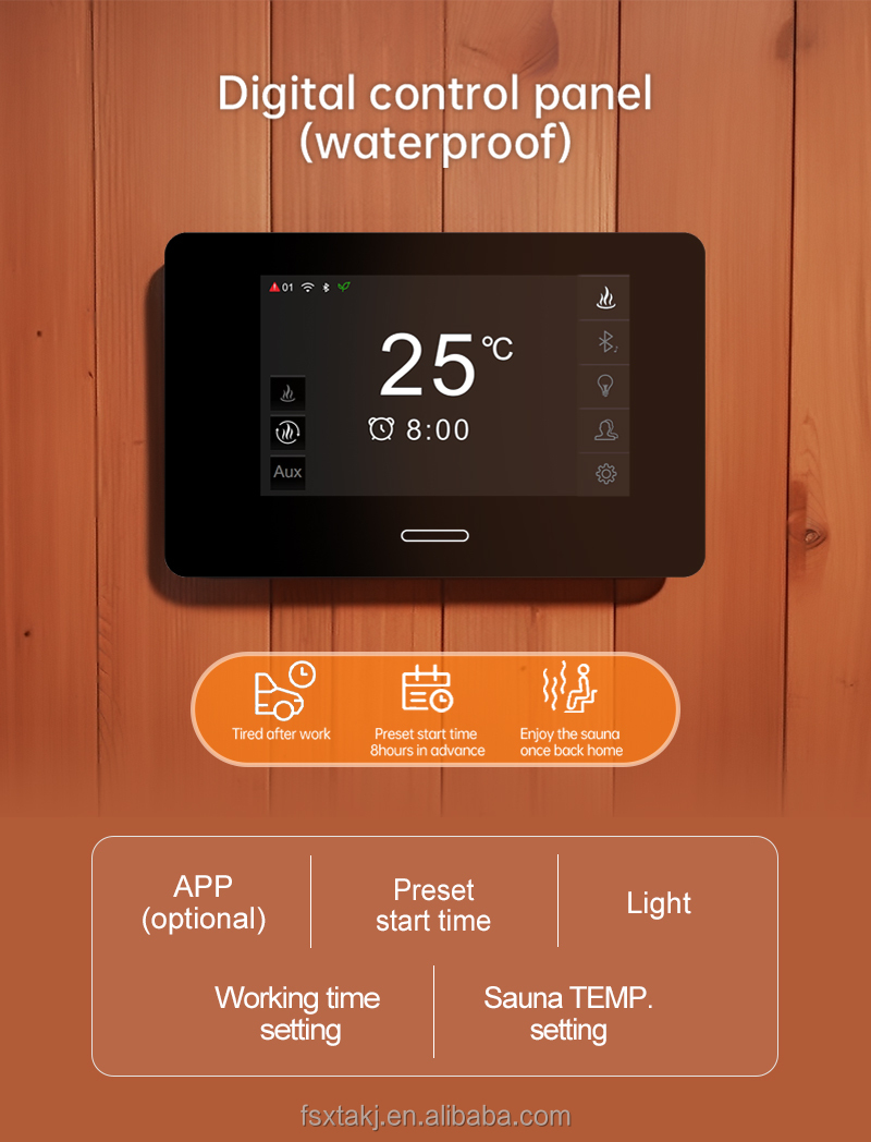 سخان ساونا جاف بقدرة 4.5 كيلو  - مراجعة Sauna Heater 6Kw Electric وسعره