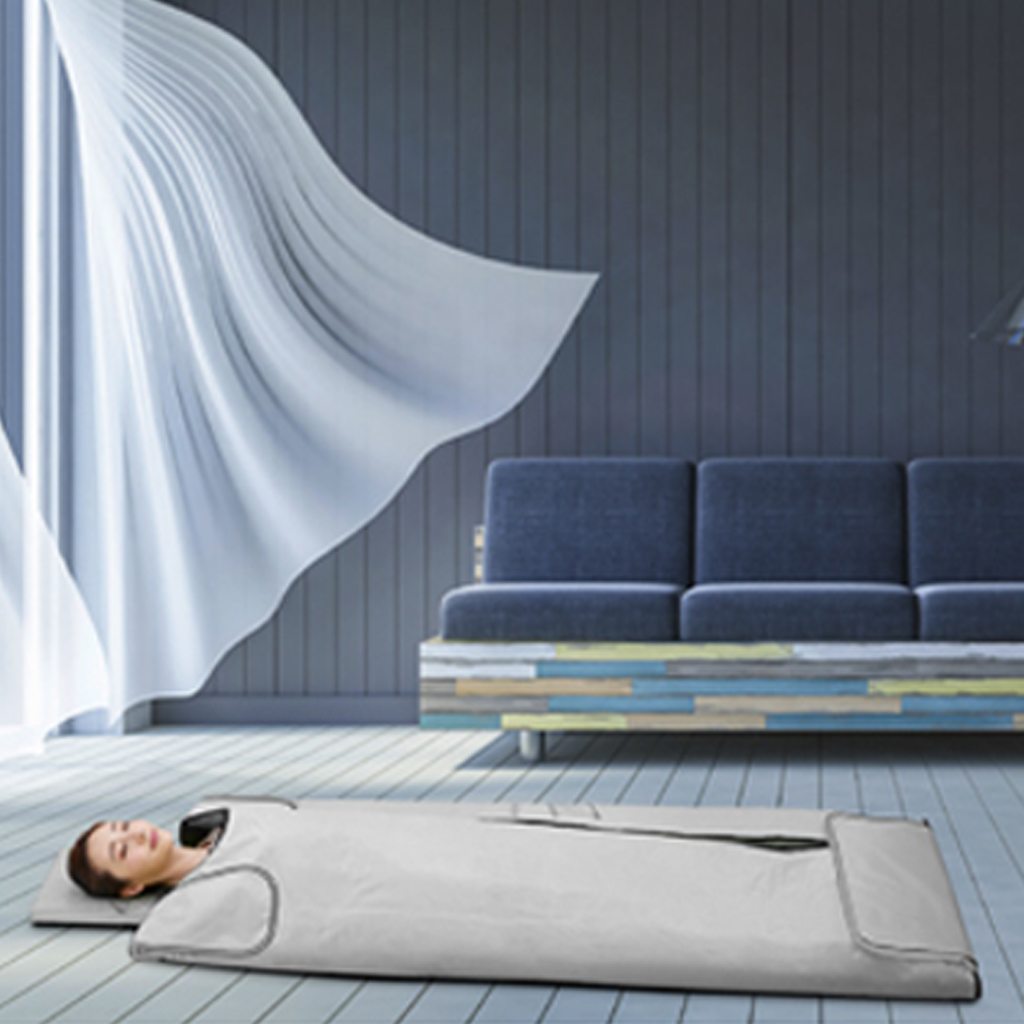 منتج تدليك محمول بقوة 600 واط، - مراجعة Sauna Blanket 600W وسعره