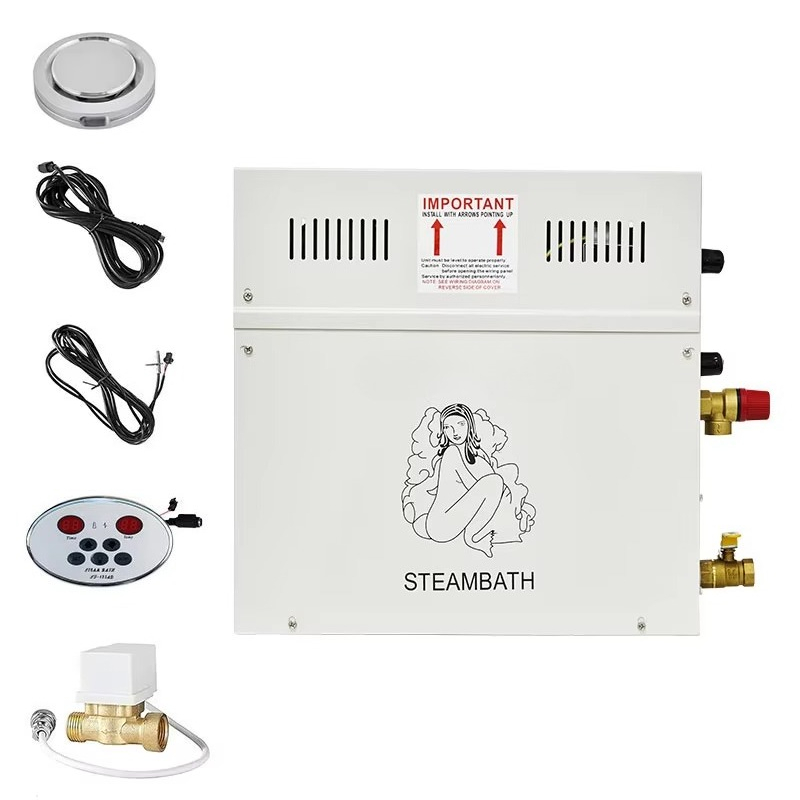 مولد بخار فاخر 9 كيلو واط للاس - مراجعة Steam Sauna Generator 9Kw وسعره