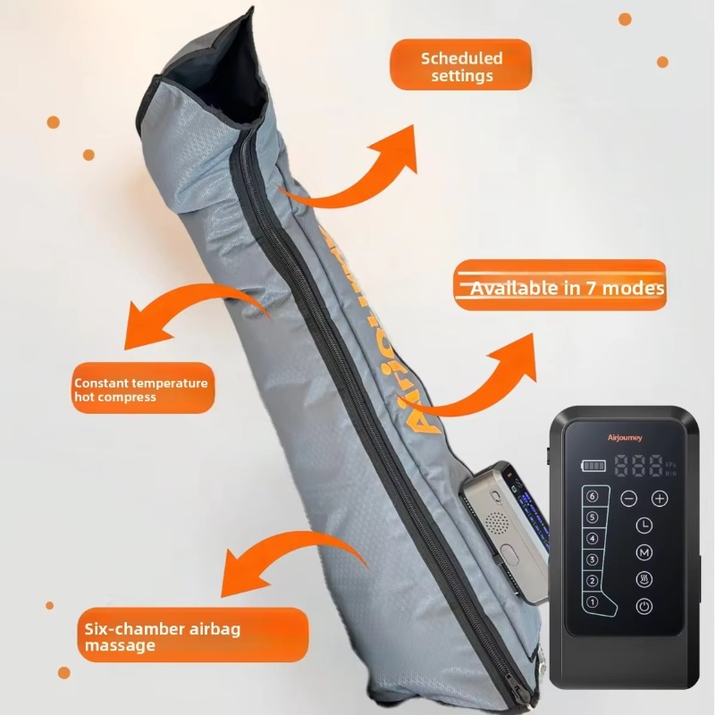 جهاز علاج بالضغط الهوائي قابل  - مراجعة Compression Boots Recovery وسعره