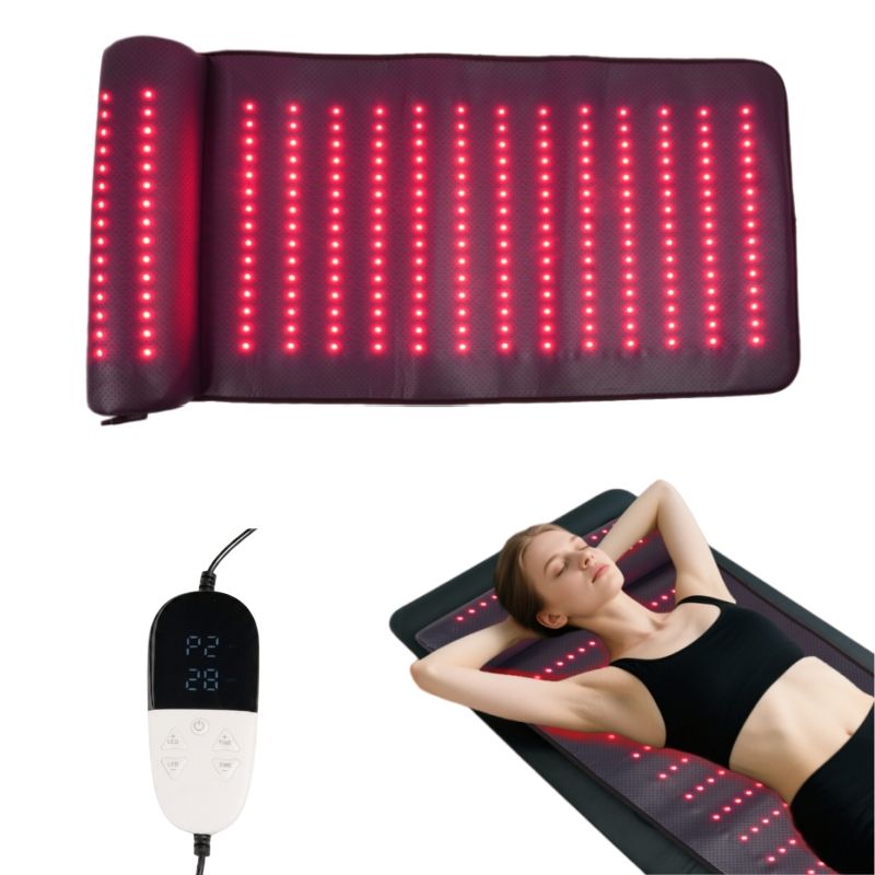 بساط العلاج بالضوء الأحمر تحت  - مراجعة Red Light Therapy Mat Full Body وسعره