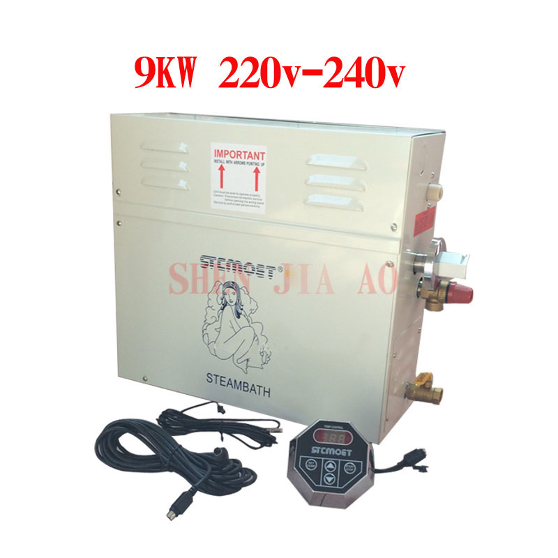 9KW مولد بخار للاستحمام 220 فو - مراجعة Steam Sauna Generator 9Kw وسعره