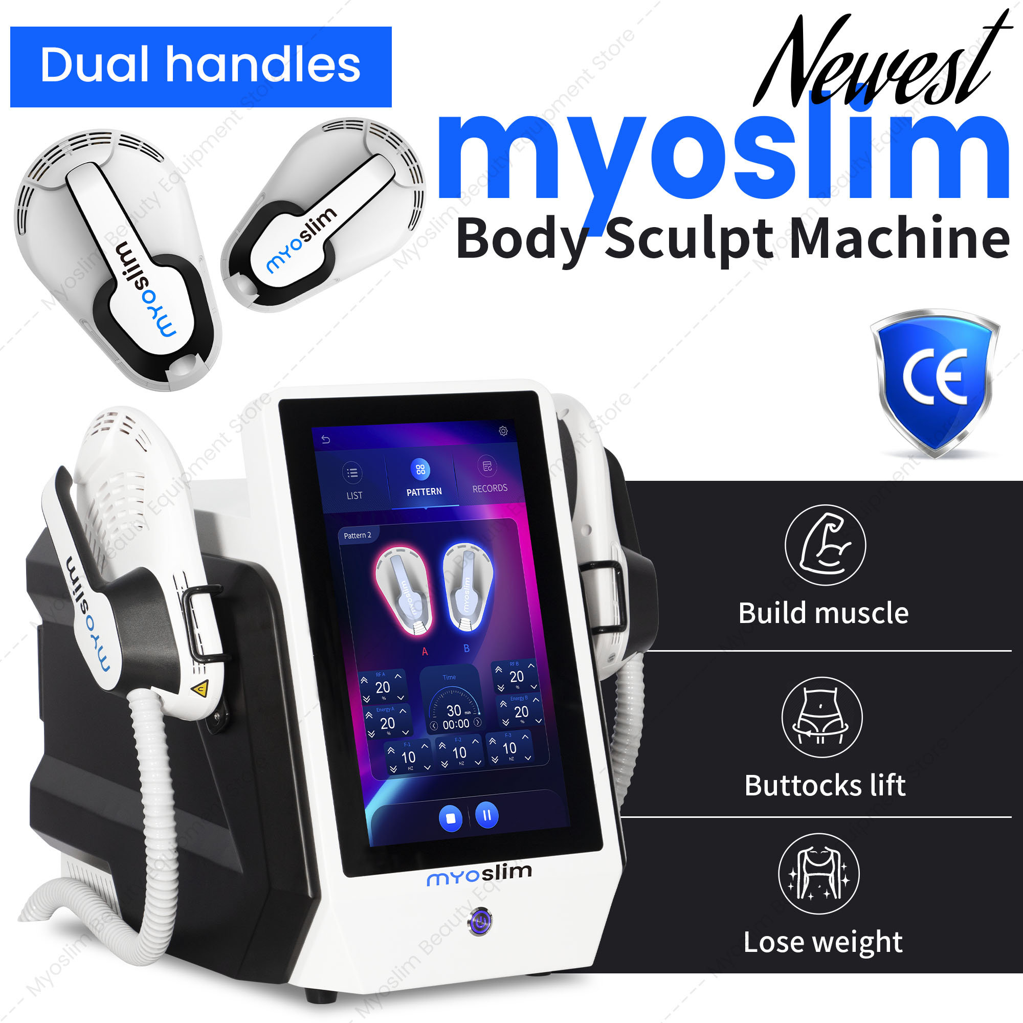 مايوسليم 15Tes EMS Hiemt جهاز  - مراجعة Ems Muscle Stimulator Body وسعره