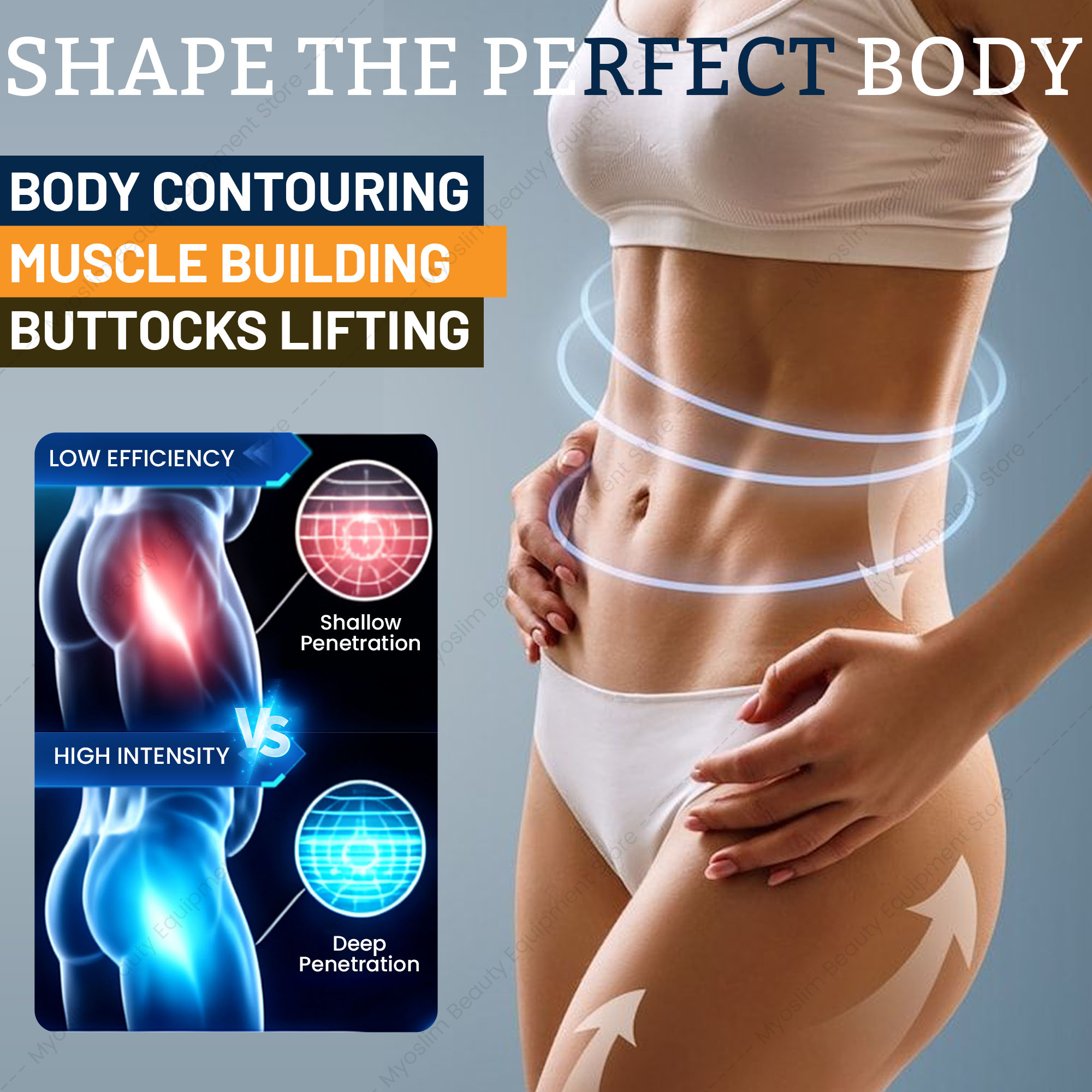 مايوسليم 15Tes EMS Hiemt جهاز  - مراجعة Ems Muscle Stimulator Body وسعره