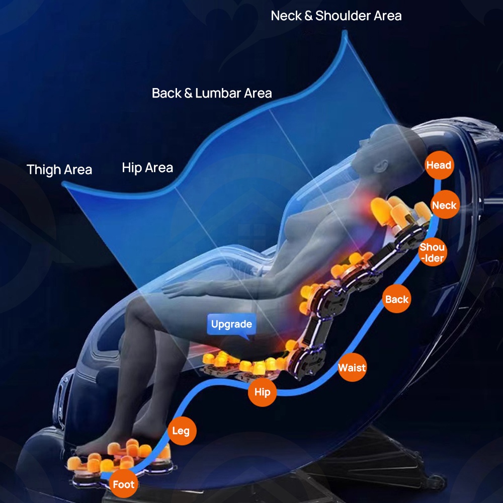 كرسي تدليك بتقنية الجاذبية الص - مراجعة Massage Chair Zero Gravity وسعره