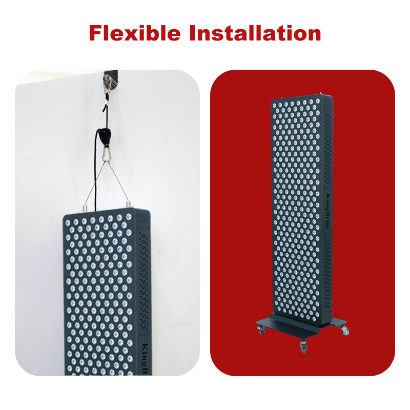 لوحة إضاءة LED حمراء للنمو الن - مراجعة Red Light Therapy Panel 1500W وسعره