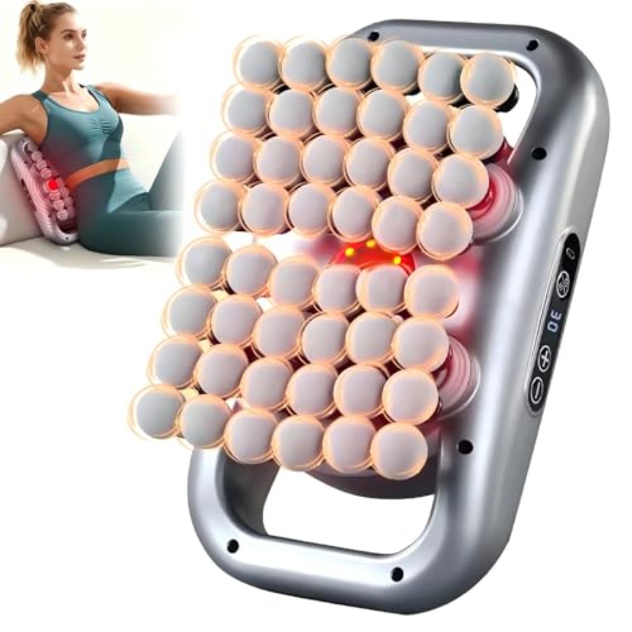 مجموعة مسدس تدليك بـ 48 رأسًا  - مراجعة Massage Gun Percussion Deep Tissue وسعره